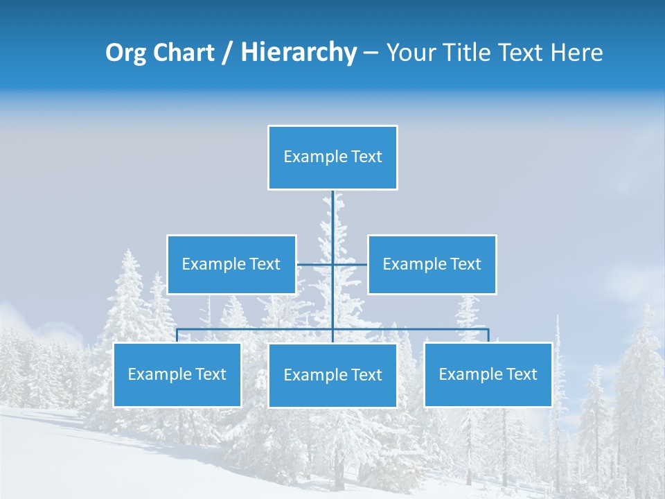 Winter Snow PowerPoint Template