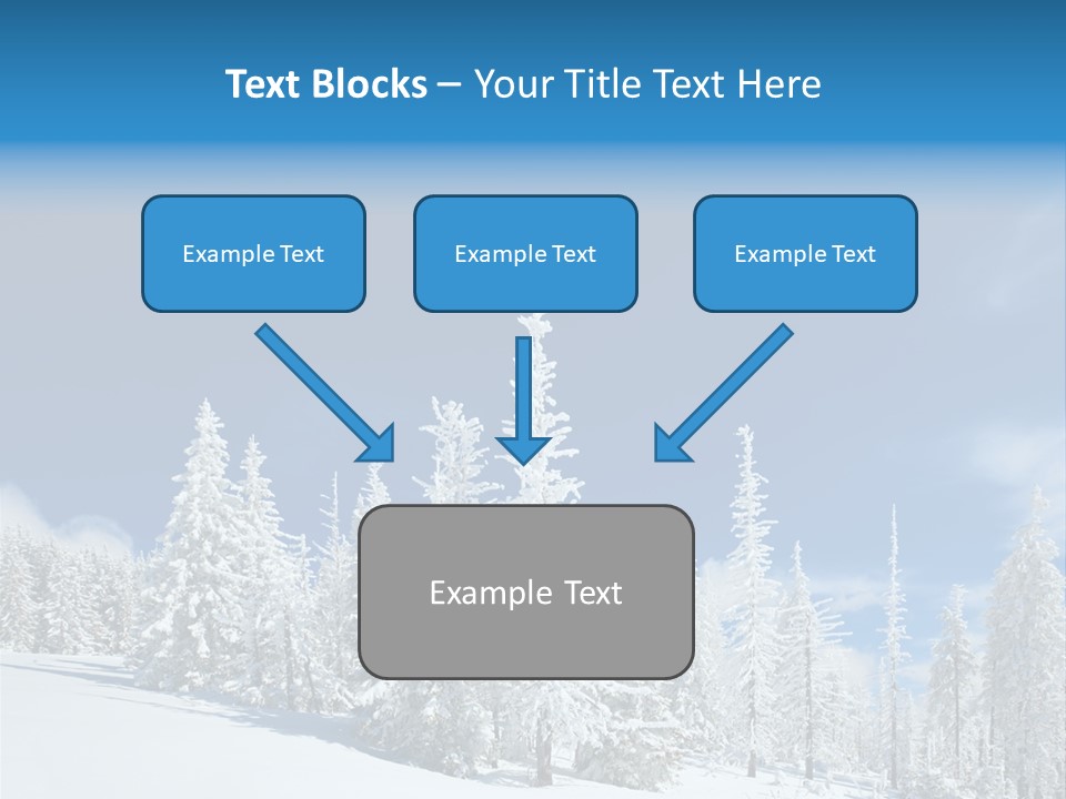 Winter Snow PowerPoint Template