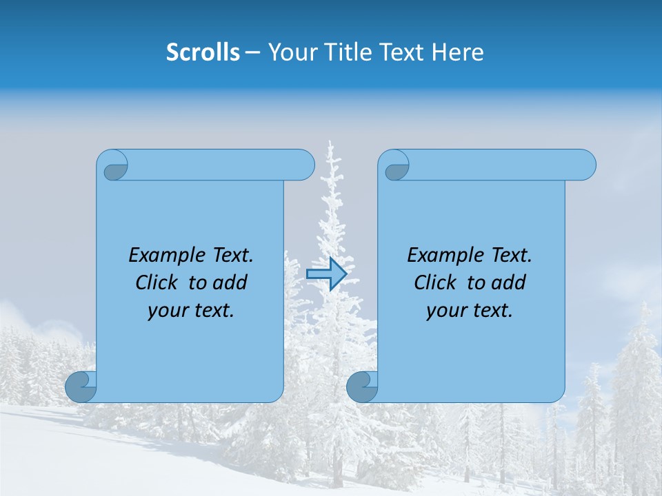 Winter Snow PowerPoint Template