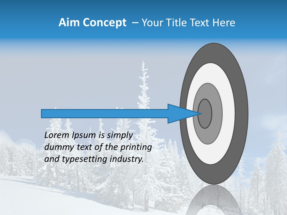 Winter Snow PowerPoint Template