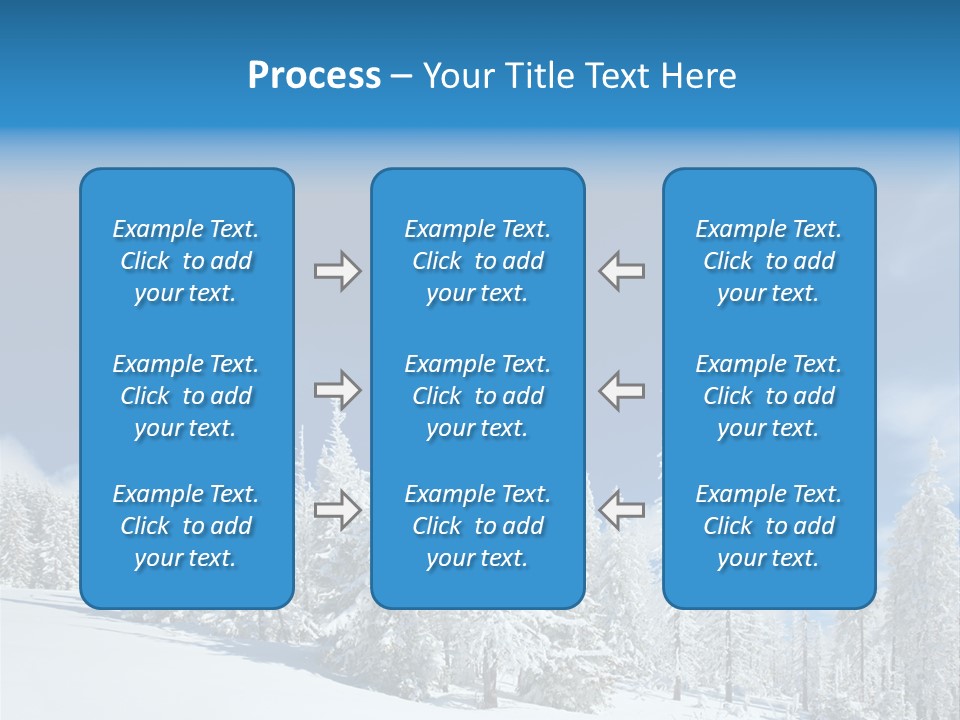 Winter Snow PowerPoint Template