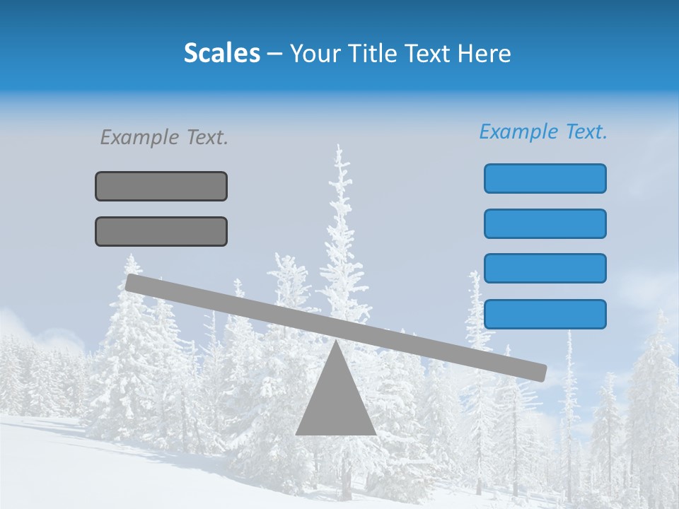 Winter Snow PowerPoint Template