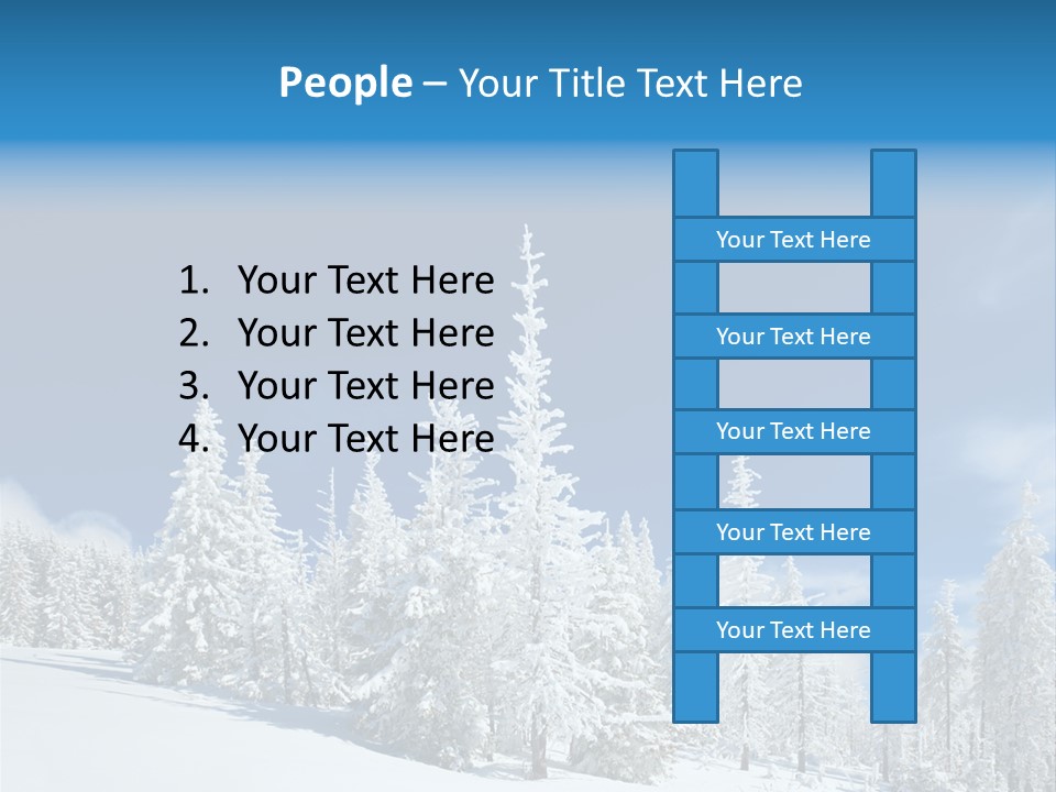 Winter Snow PowerPoint Template
