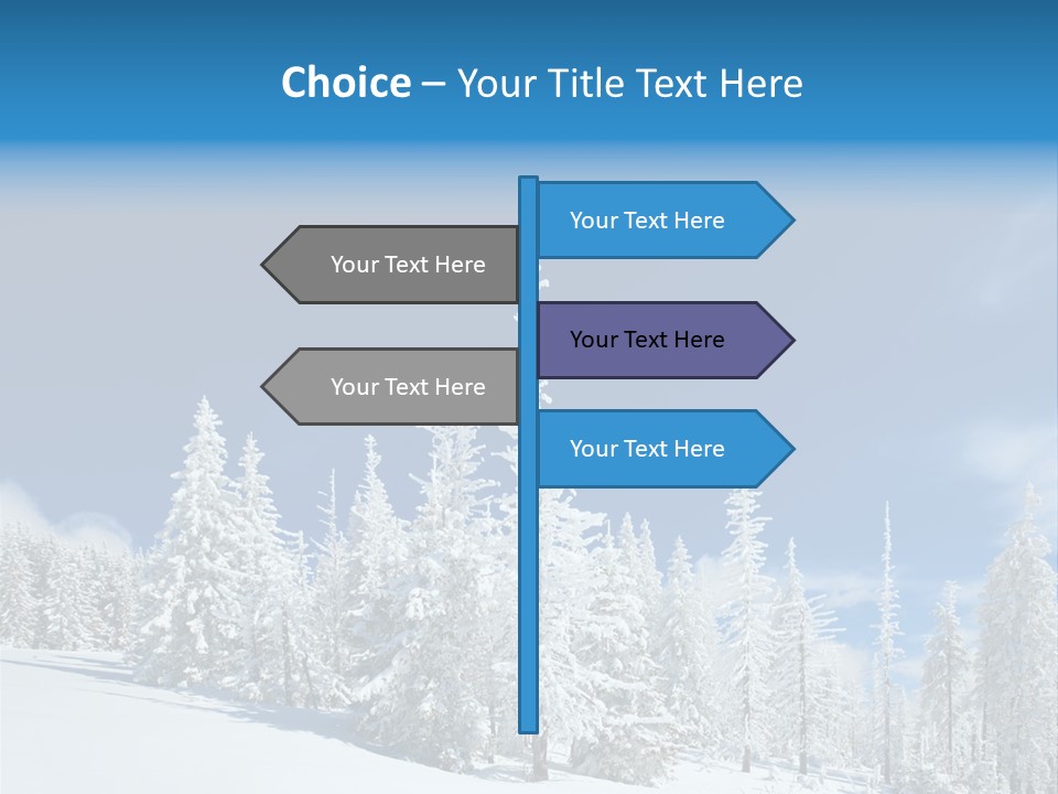 Winter Snow PowerPoint Template