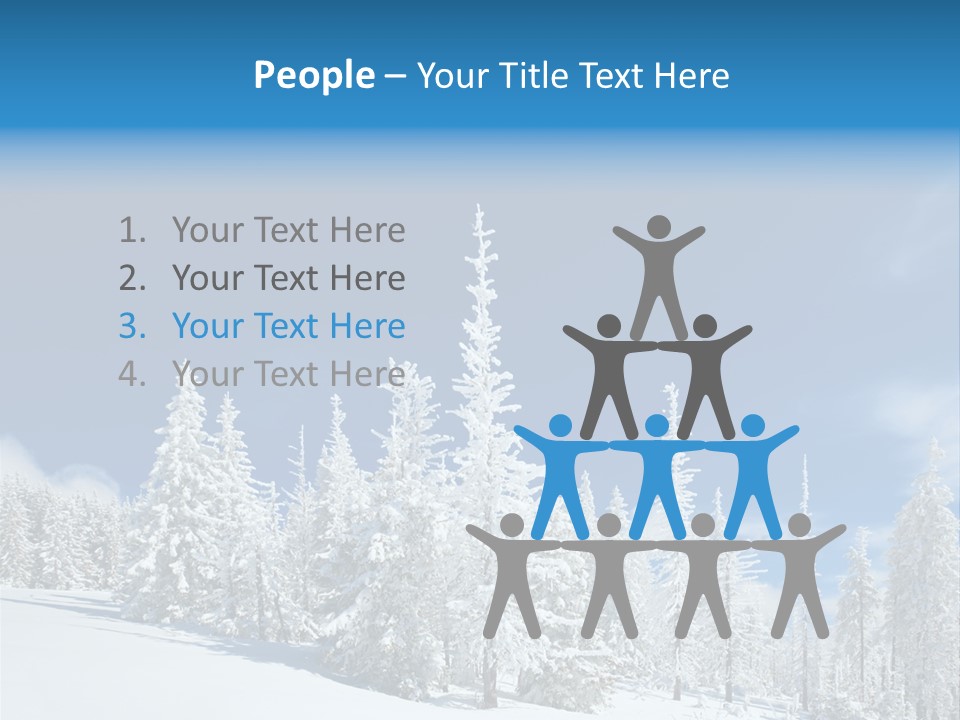 Winter Snow PowerPoint Template