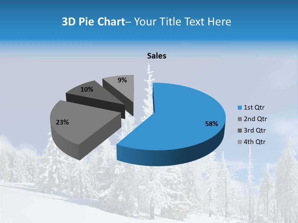 Winter Snow PowerPoint Template