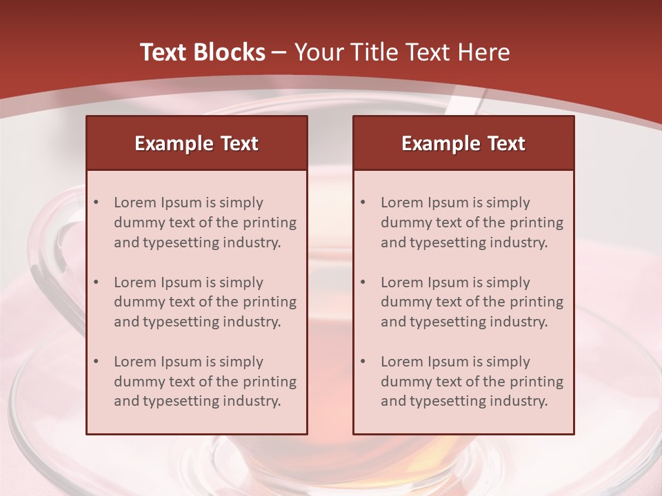 Teacup Warm Natural PowerPoint Template