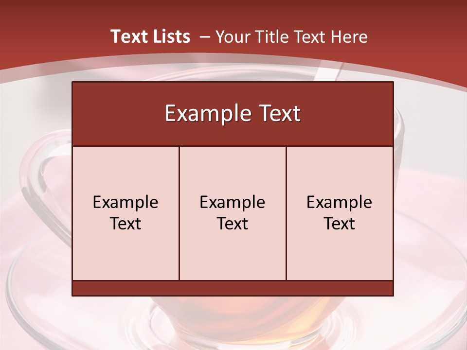 Teacup Warm Natural PowerPoint Template