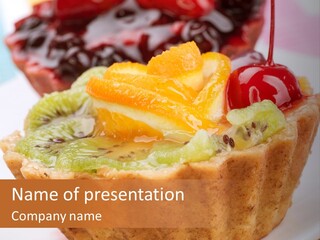 Delicious Cakes PowerPoint Template