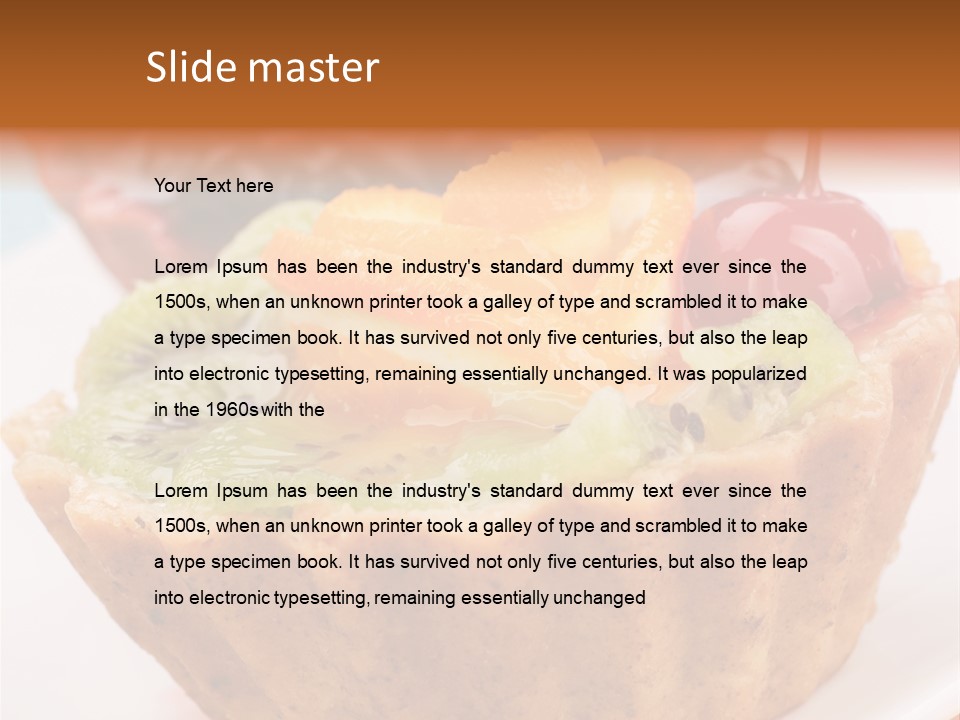 Delicious Cakes PowerPoint Template