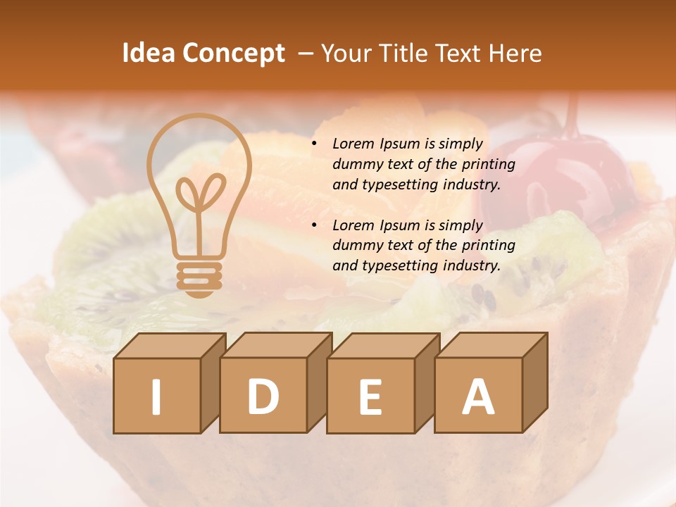 Delicious Cakes PowerPoint Template