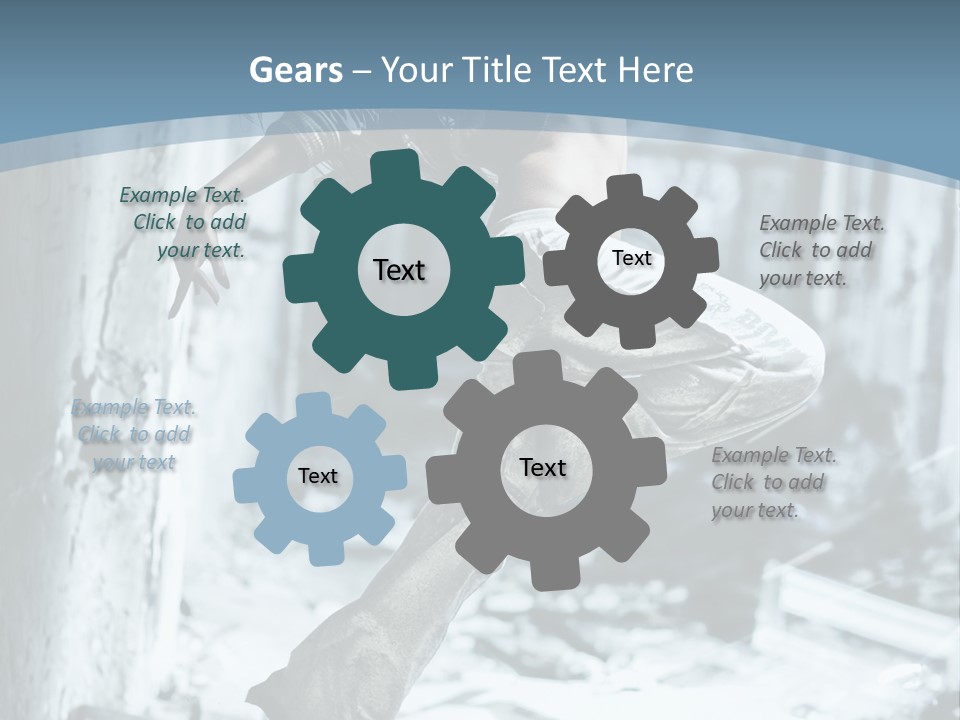 Yamakasi Catleap 2B PowerPoint Template