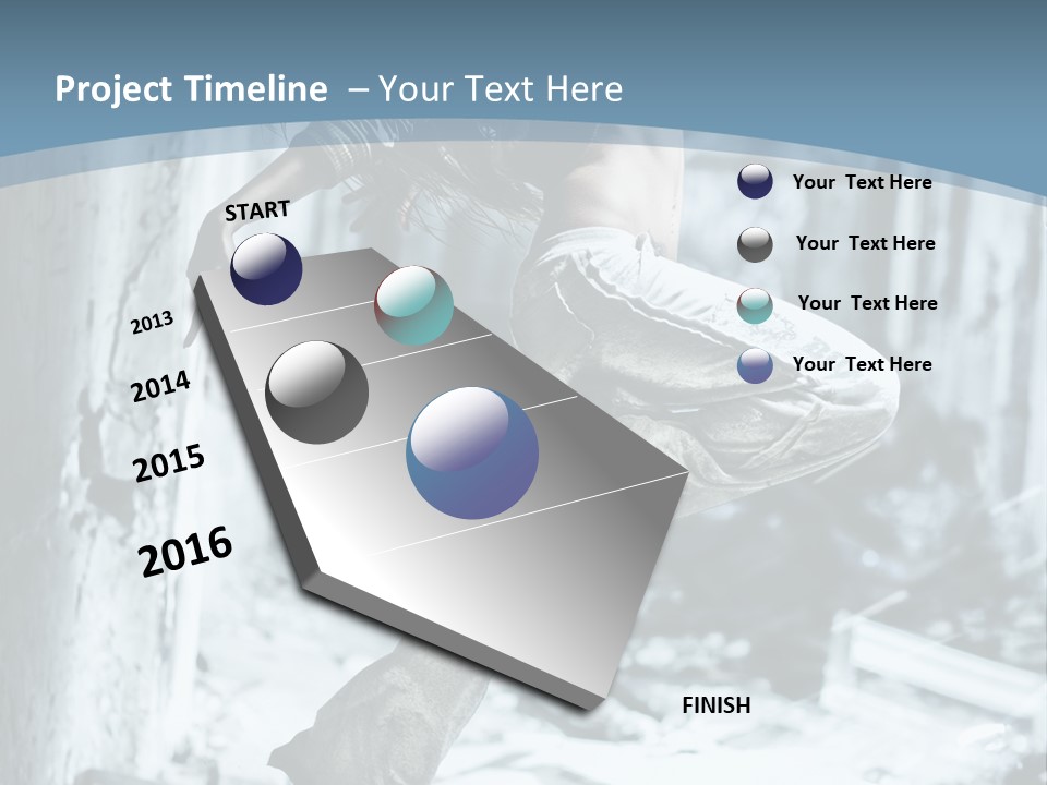 Yamakasi Catleap 2B PowerPoint Template
