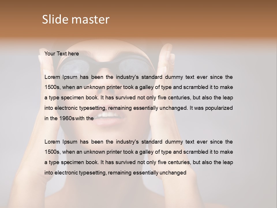 Concentration In Sport PowerPoint Template