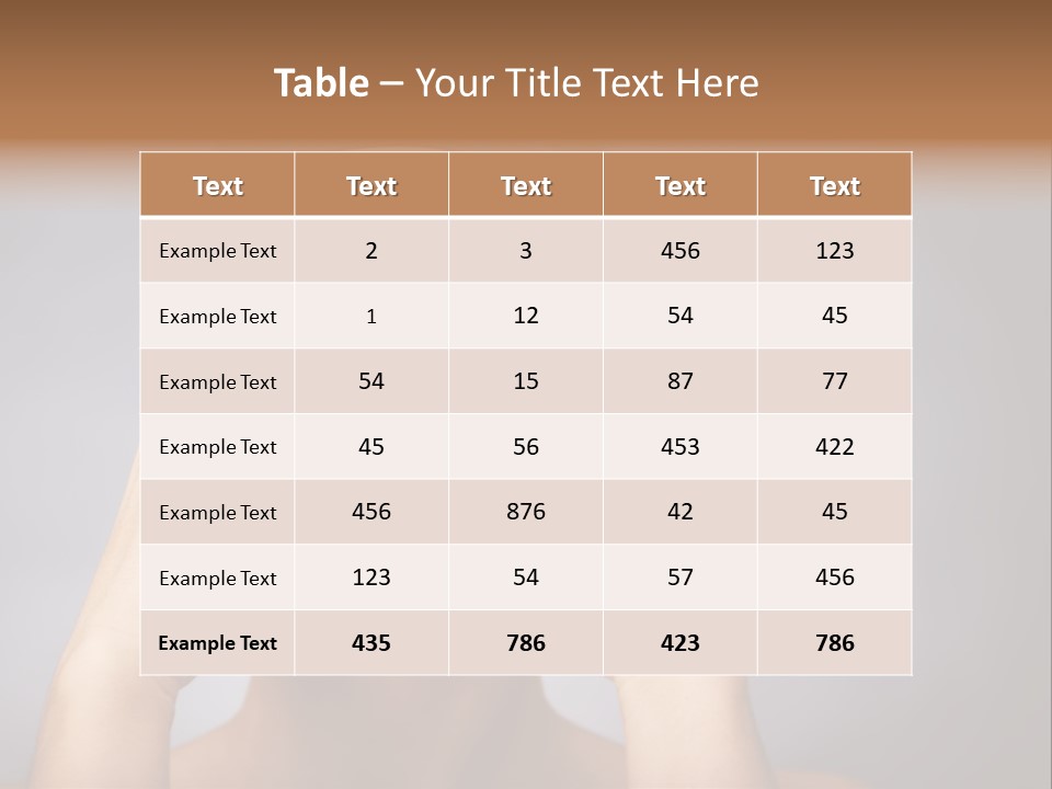 Concentration In Sport PowerPoint Template