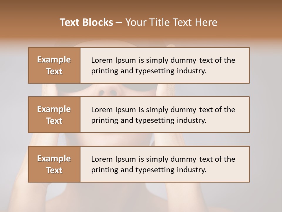 Concentration In Sport PowerPoint Template