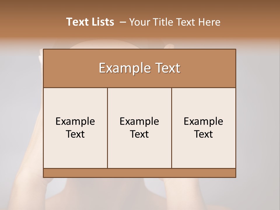 Concentration In Sport PowerPoint Template