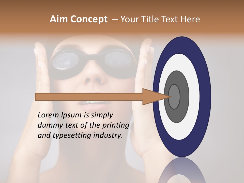 Concentration In Sport PowerPoint Template