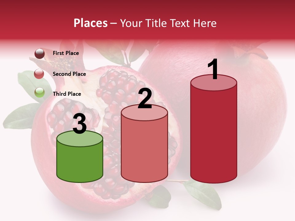 Pomegranate Fruit PowerPoint Template