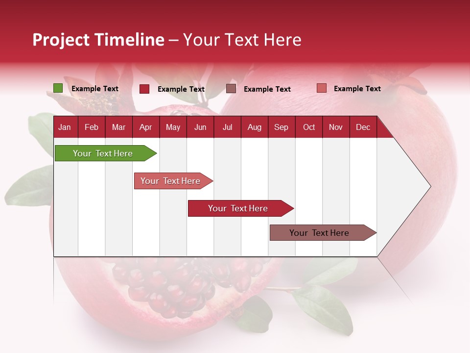 Pomegranate Fruit PowerPoint Template