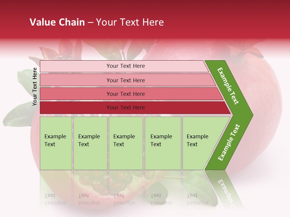 Pomegranate Fruit PowerPoint Template