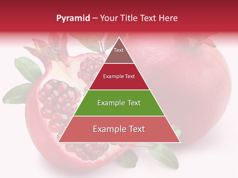 Pomegranate Fruit PowerPoint Template