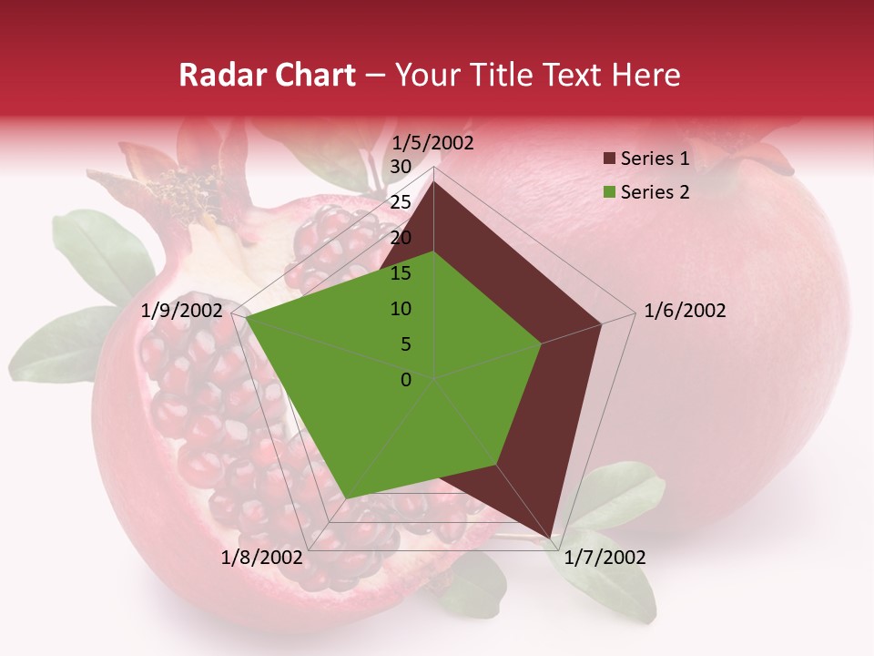 Pomegranate Fruit PowerPoint Template