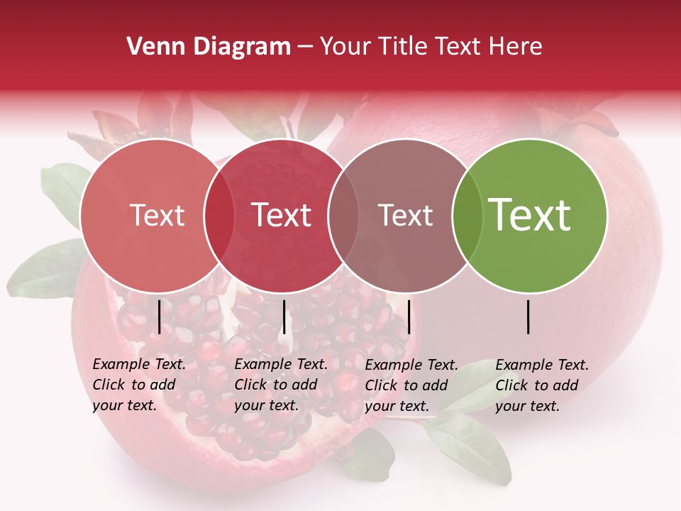 Pomegranate Fruit PowerPoint Template