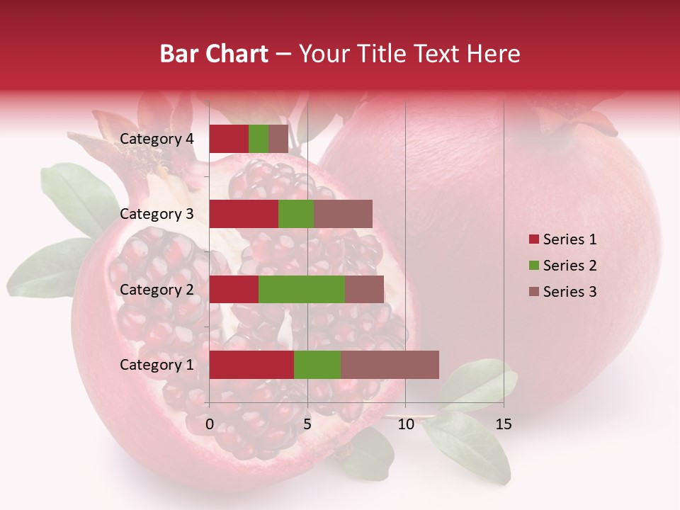 Pomegranate Fruit PowerPoint Template
