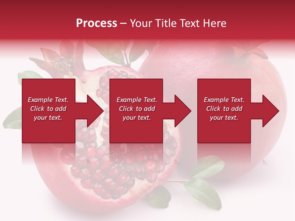 Pomegranate Fruit PowerPoint Template