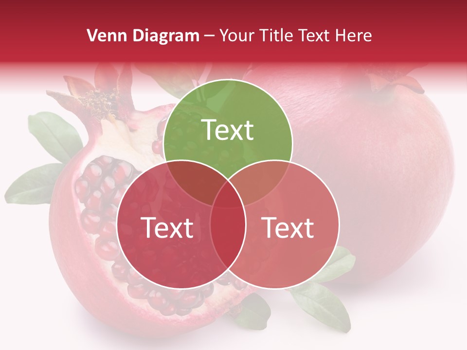 Pomegranate Fruit PowerPoint Template