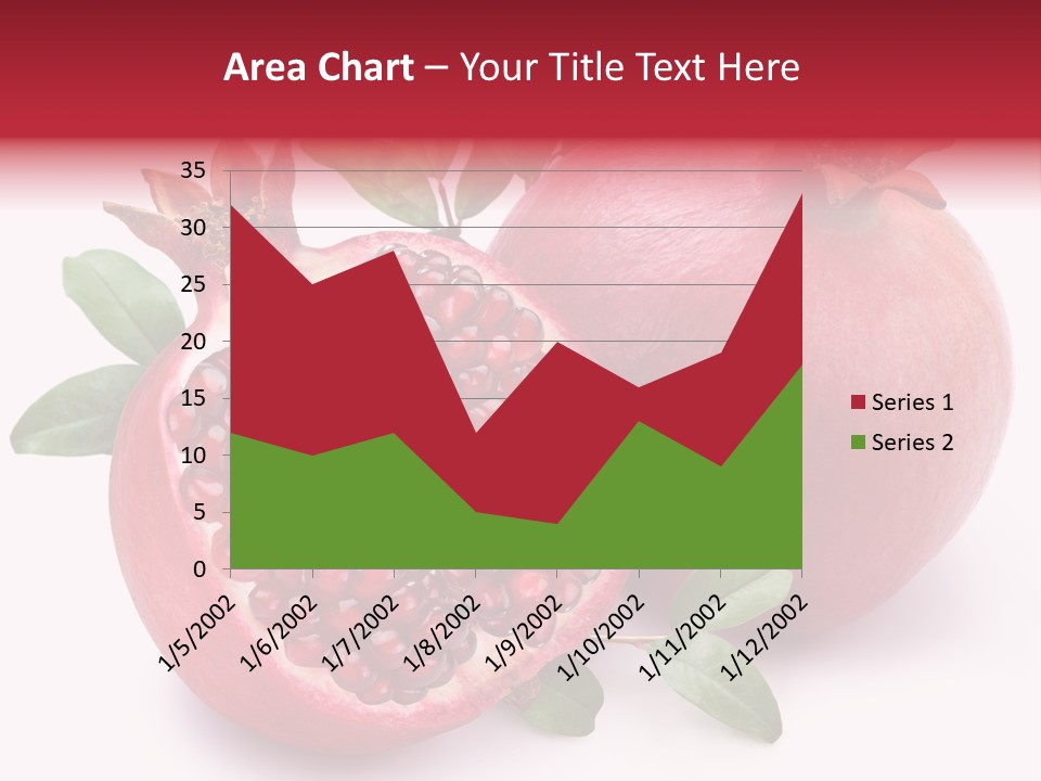 Pomegranate Fruit PowerPoint Template