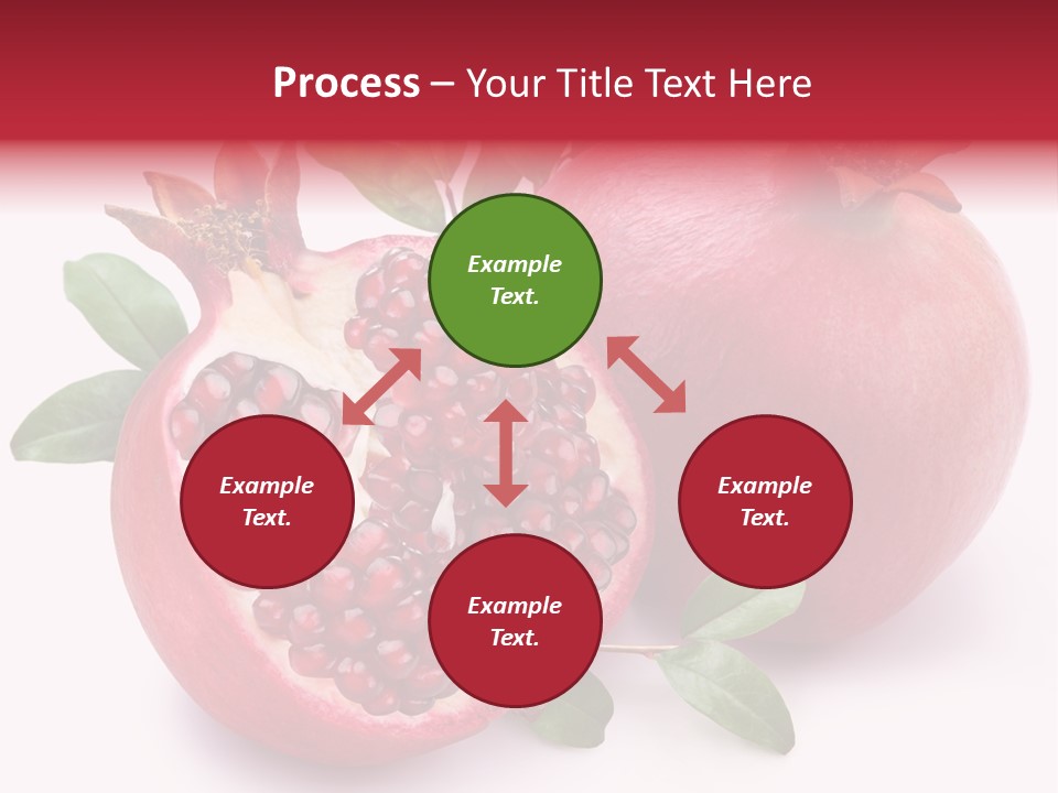 Pomegranate Fruit PowerPoint Template