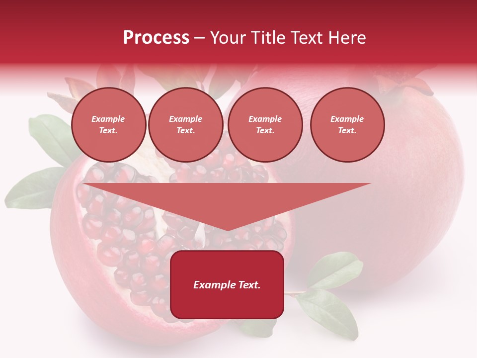 Pomegranate Fruit PowerPoint Template