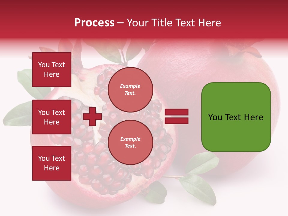 Pomegranate Fruit PowerPoint Template