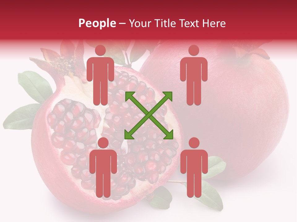 Pomegranate Fruit PowerPoint Template