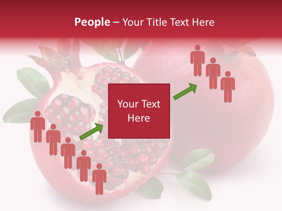 Pomegranate Fruit PowerPoint Template