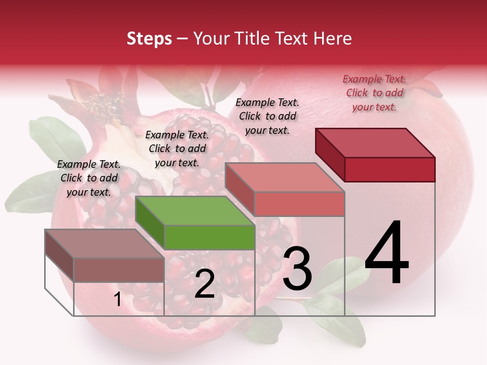 Pomegranate Fruit PowerPoint Template
