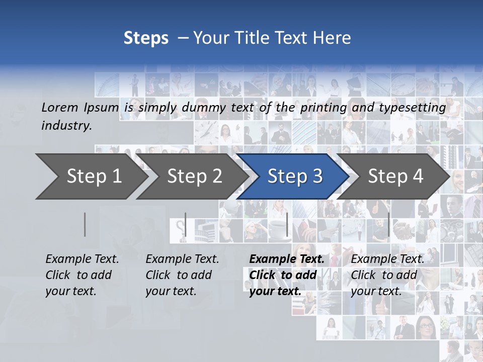 Business Collage PowerPoint Template