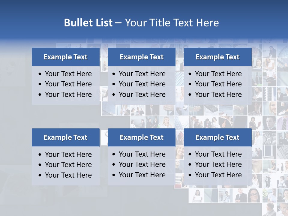 Business Collage PowerPoint Template