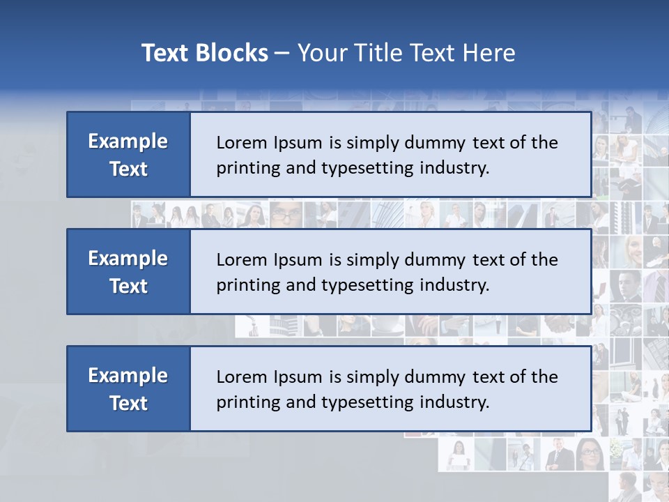 Business Collage PowerPoint Template