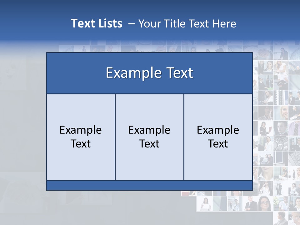Business Collage PowerPoint Template
