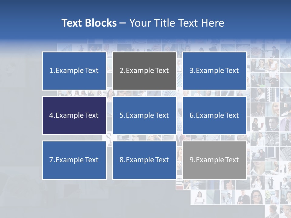 Business Collage PowerPoint Template