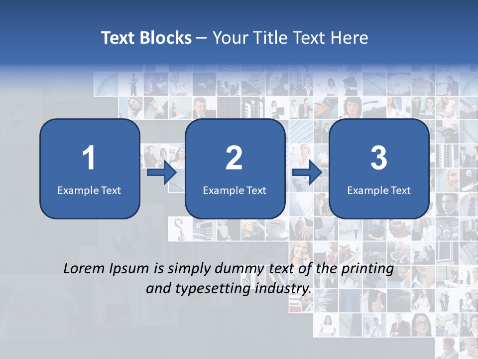 Business Collage PowerPoint Template