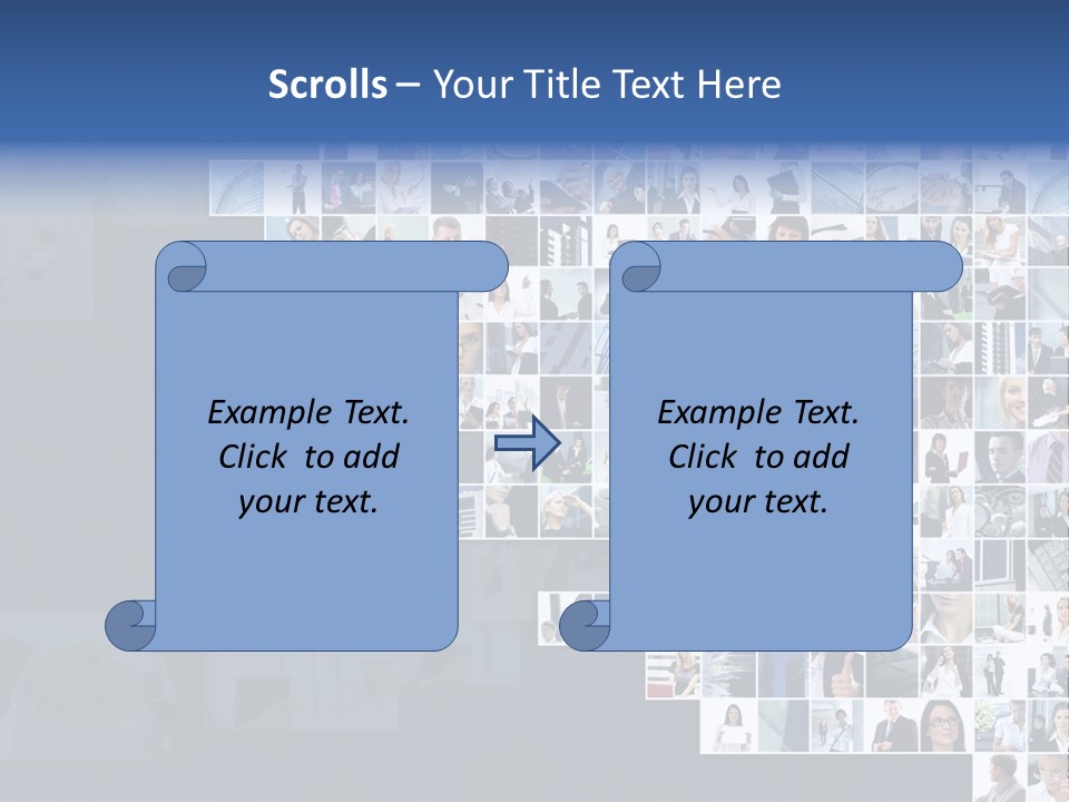 Business Collage PowerPoint Template