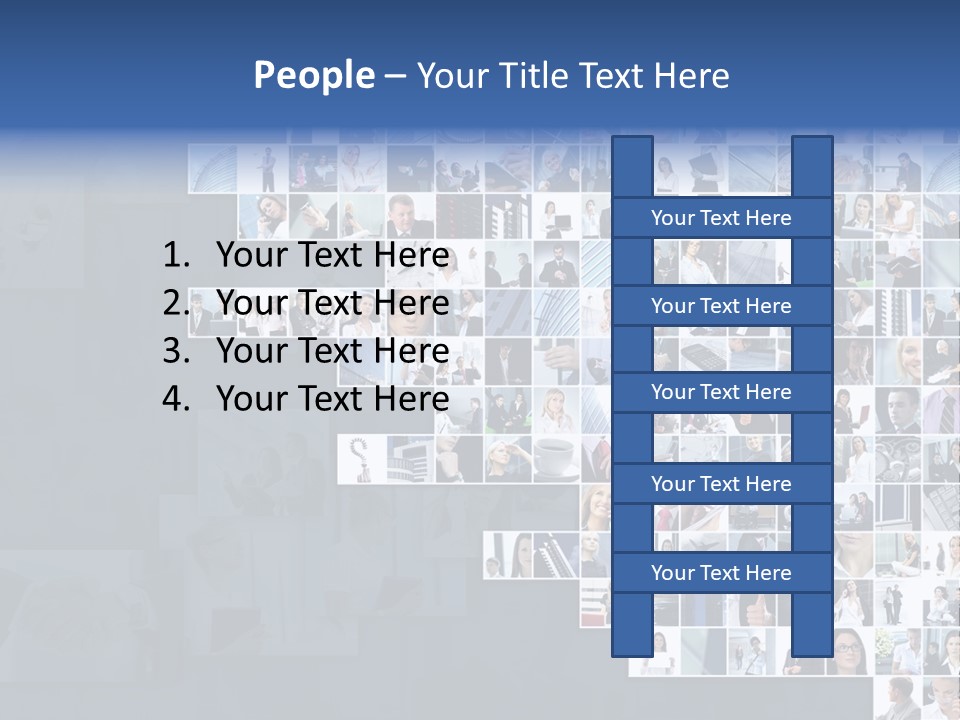 Business Collage PowerPoint Template