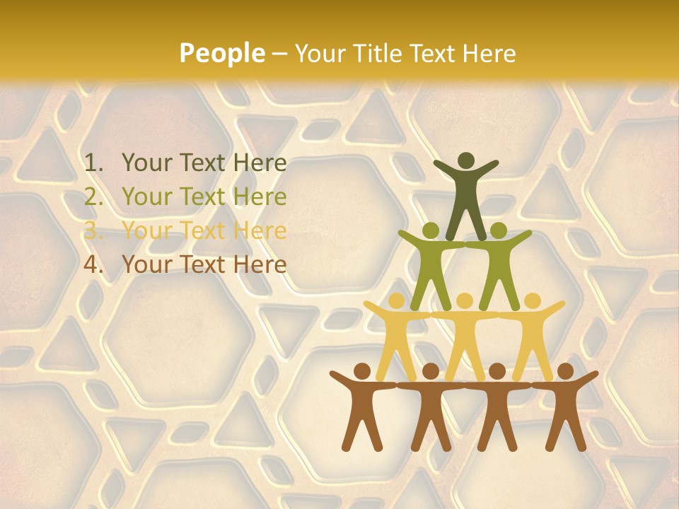 People Communication Toon PowerPoint Template