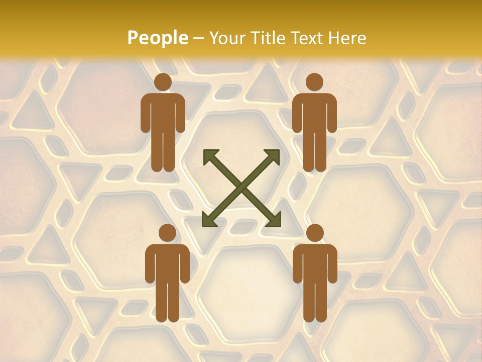 People Communication Toon PowerPoint Template