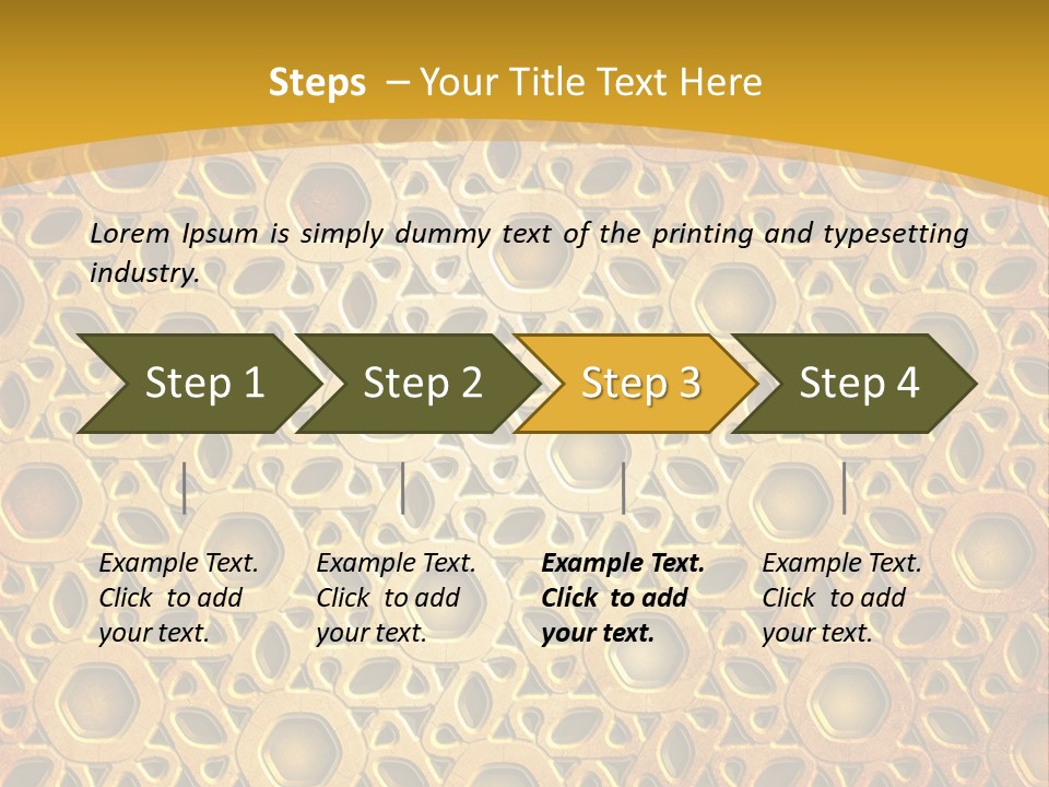Team Figure Chair PowerPoint Template