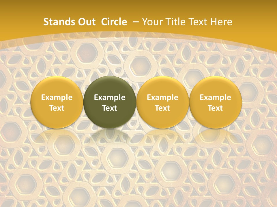 Team Figure Chair PowerPoint Template